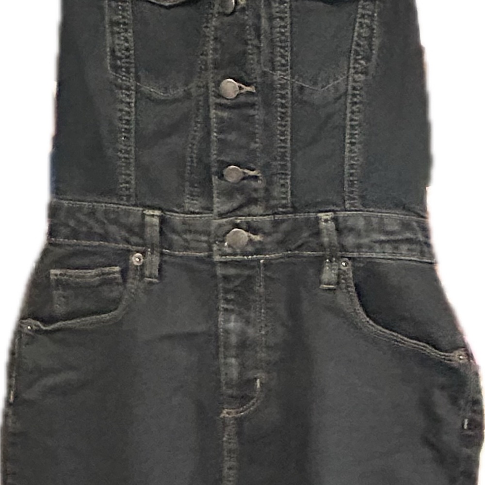 Universal‎ Thread Black Denim Dress